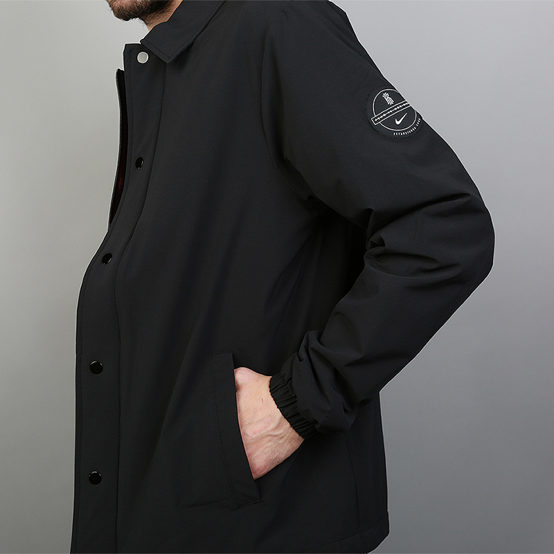 мужская черная куртка Nike Kyrie Basketball Jacket 890653-010 - цена, описание, фото 3